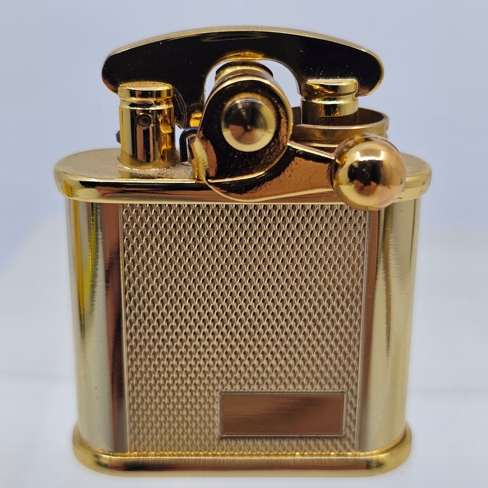 COLIBRI 1928 Gold Kickstart Reissue Vintage Collectors Lighter